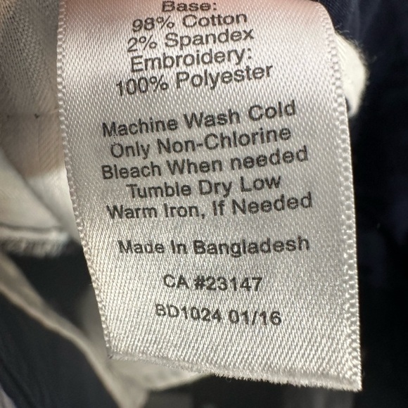 Talbots The Perfect Crop Curvy Pants Blue Embroidered Lobster Crabs Nautical 10 - Picture 4 of 5